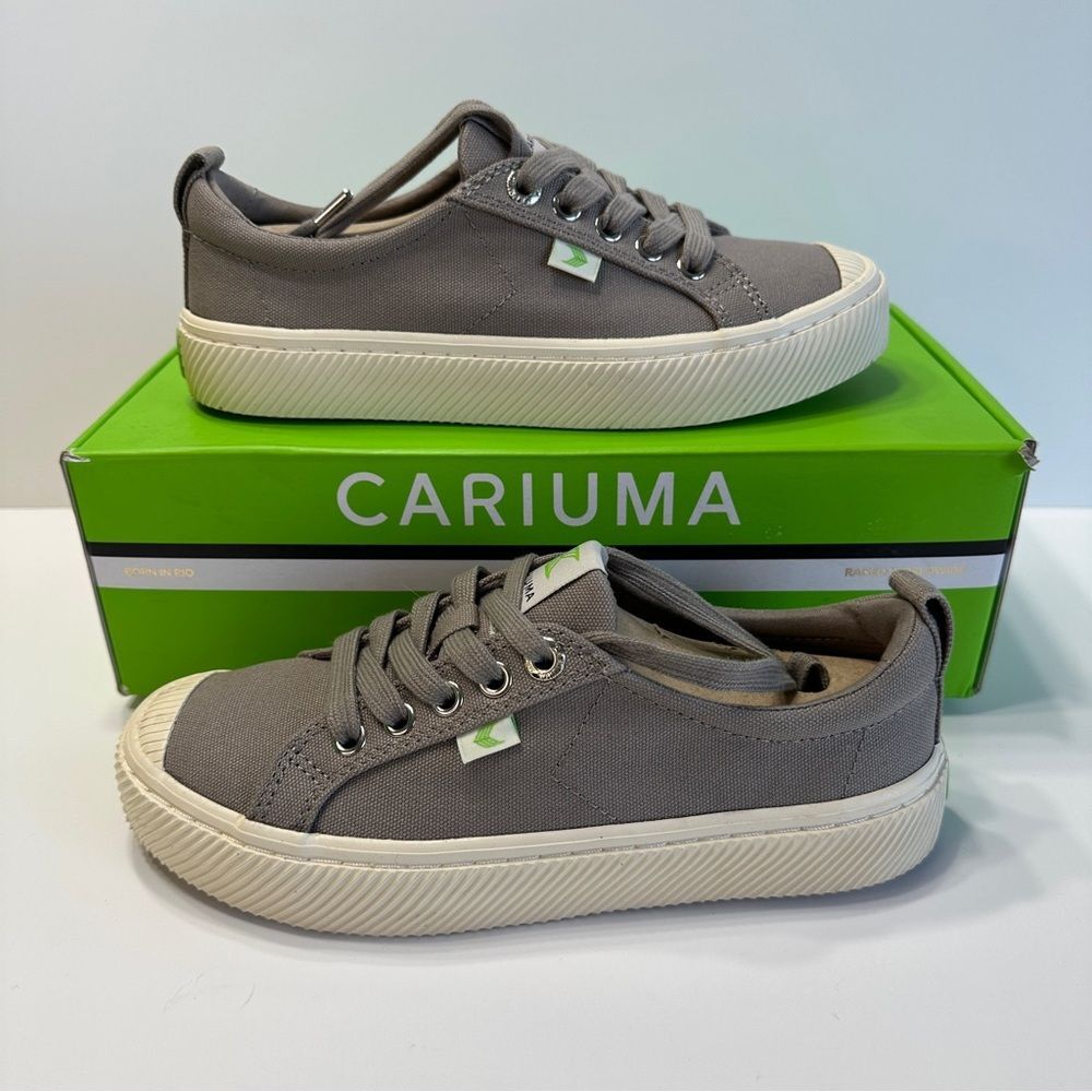 Cariuma OCA Low Mystic Grey Canvas Sneaker - Women's 5.5